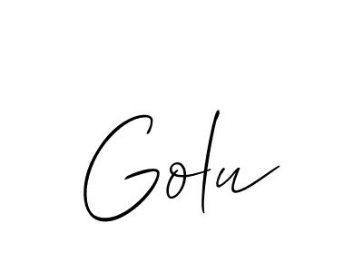 Once you've used our free online signature maker to create your best signature Allison_Script style, it's time to enjoy all of the benefits that Golu name signing documents. Golu signature style 2 images and pictures png