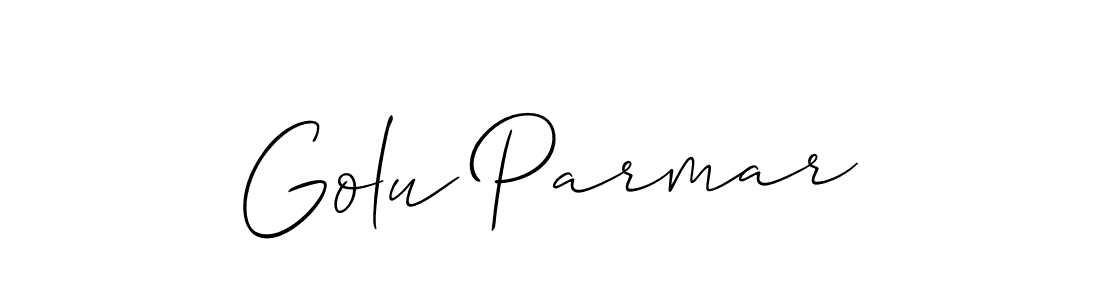 Check out images of Autograph of Golu Parmar name. Actor Golu Parmar Signature Style. Allison_Script is a professional sign style online. Golu Parmar signature style 2 images and pictures png