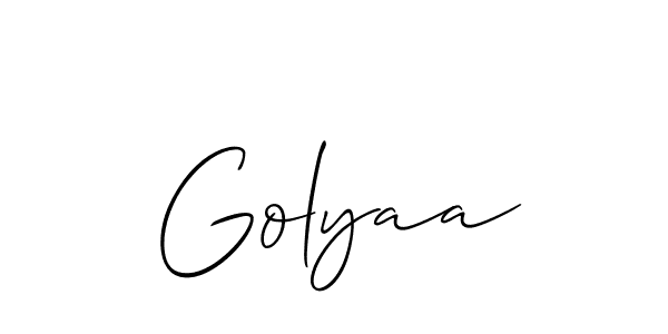 Here are the top 10 professional signature styles for the name Golyaa. These are the best autograph styles you can use for your name. Golyaa signature style 2 images and pictures png