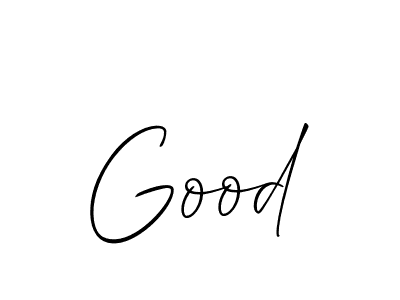 Design your own signature with our free online signature maker. With this signature software, you can create a handwritten (Allison_Script) signature for name Good. Good signature style 2 images and pictures png
