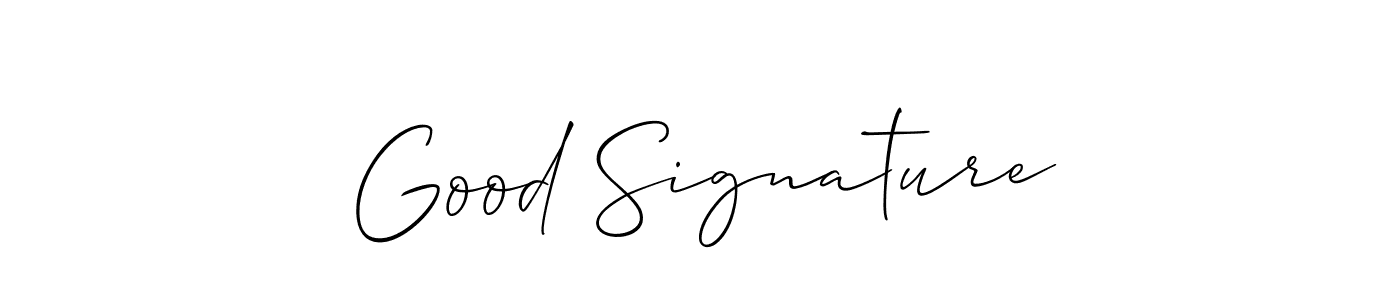 See photos of Good Signature official signature by Spectra . Check more albums & portfolios. Read reviews & check more about Allison_Script font. Good Signature signature style 2 images and pictures png