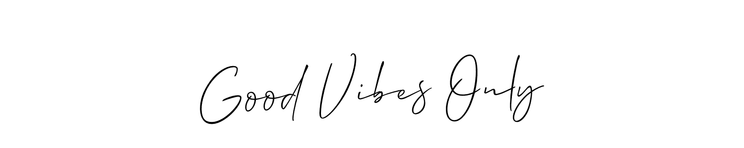 You can use this online signature creator to create a handwritten signature for the name Good Vibes Only. This is the best online autograph maker. Good Vibes Only signature style 2 images and pictures png