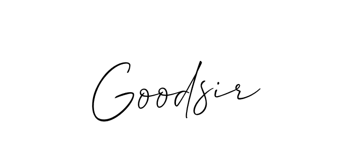 How to Draw Goodsir signature style? Allison_Script is a latest design signature styles for name Goodsir. Goodsir signature style 2 images and pictures png