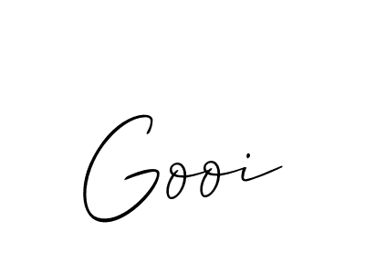 Also You can easily find your signature by using the search form. We will create Gooi name handwritten signature images for you free of cost using Allison_Script sign style. Gooi signature style 2 images and pictures png