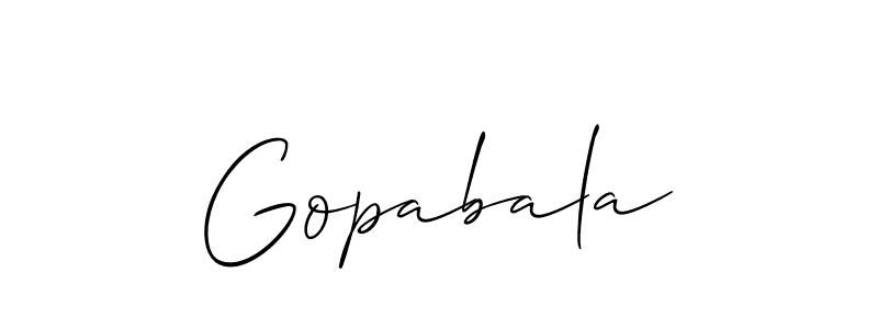 Check out images of Autograph of Gopabala name. Actor Gopabala Signature Style. Allison_Script is a professional sign style online. Gopabala signature style 2 images and pictures png