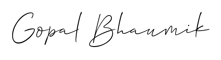 A dynamic signature style for Gopal Bhaumik using Allison_Script script. Designed to look authentic, handwritten, and professional. Gopal Bhaumik signature style 2 images and pictures png