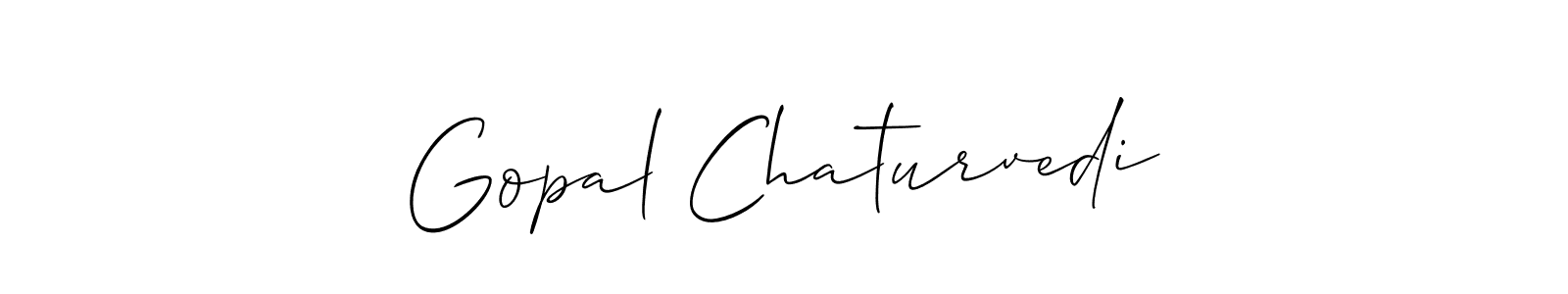 Make a beautiful signature design for name Gopal Chaturvedi. Use this online signature maker to create a handwritten signature for free. Gopal Chaturvedi signature style 2 images and pictures png