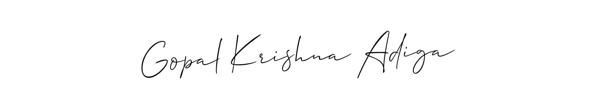 See photos of Gopal Krishna Adiga official signature by Spectra . Check more albums & portfolios. Read reviews & check more about Allison_Script font. Gopal Krishna Adiga signature style 2 images and pictures png