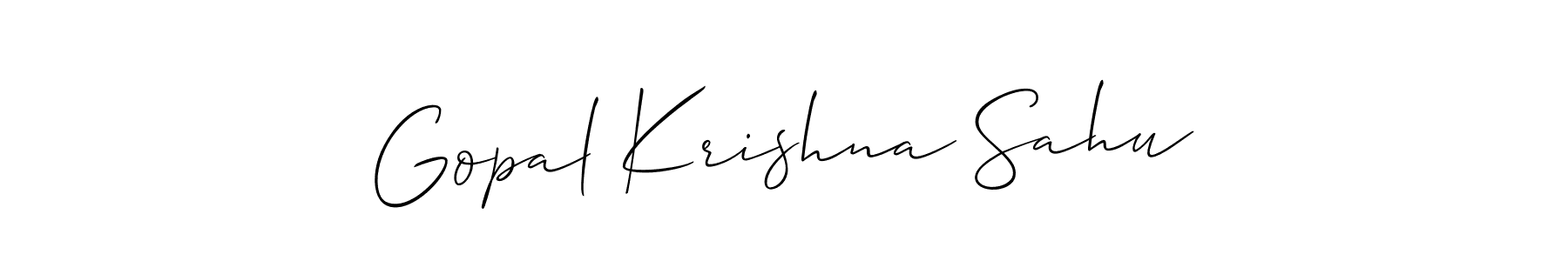 Once you've used our free online signature maker to create your best signature Allison_Script style, it's time to enjoy all of the benefits that Gopal Krishna Sahu name signing documents. Gopal Krishna Sahu signature style 2 images and pictures png