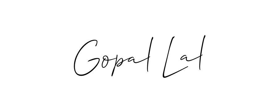 Best and Professional Signature Style for Gopal Lal. Allison_Script Best Signature Style Collection. Gopal Lal signature style 2 images and pictures png