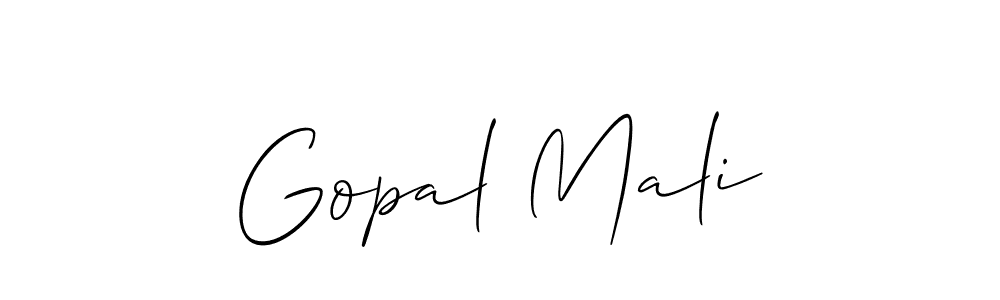 This is the best signature style for the Gopal Mali name. Also you like these signature font (Allison_Script). Mix name signature. Gopal Mali signature style 2 images and pictures png