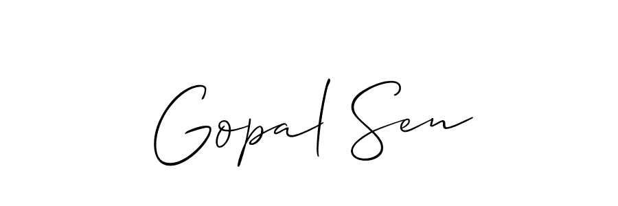 See photos of Gopal Sen official signature by Spectra . Check more albums & portfolios. Read reviews & check more about Allison_Script font. Gopal Sen signature style 2 images and pictures png