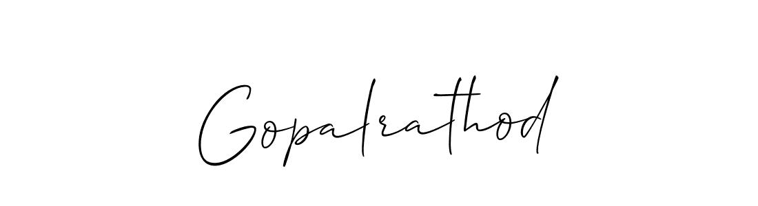 The best way (Allison_Script) to make a short signature is to pick only two or three words in your name. The name Gopalrathod include a total of six letters. For converting this name. Gopalrathod signature style 2 images and pictures png