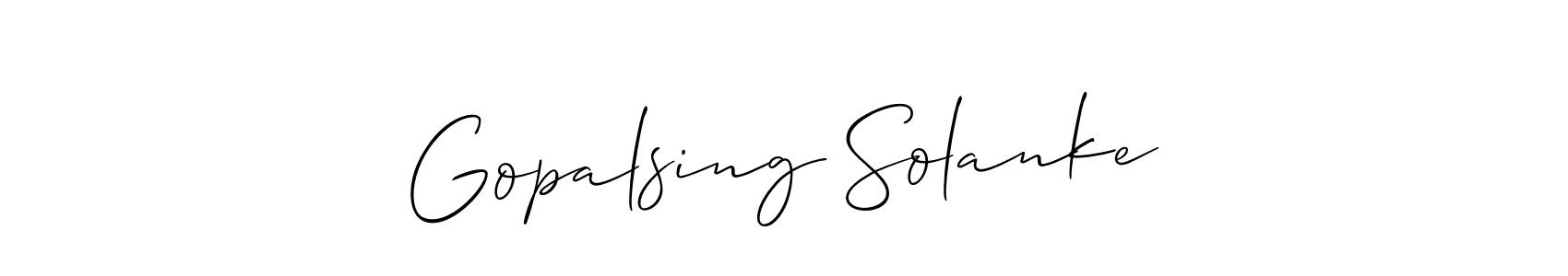 Here are the top 10 professional signature styles for the name Gopalsing Solanke. These are the best autograph styles you can use for your name. Gopalsing Solanke signature style 2 images and pictures png