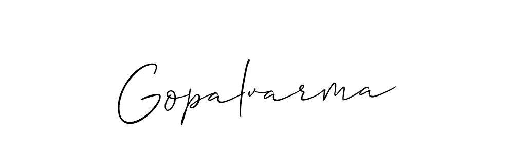 Once you've used our free online signature maker to create your best signature Allison_Script style, it's time to enjoy all of the benefits that Gopalvarma name signing documents. Gopalvarma signature style 2 images and pictures png
