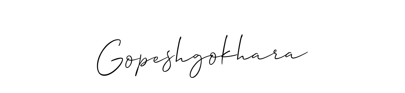 Best and Professional Signature Style for Gopeshgokhara. Allison_Script Best Signature Style Collection. Gopeshgokhara signature style 2 images and pictures png