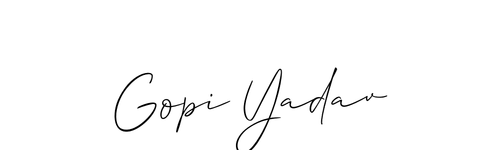 Here are the top 10 professional signature styles for the name Gopi Yadav. These are the best autograph styles you can use for your name. Gopi Yadav signature style 2 images and pictures png