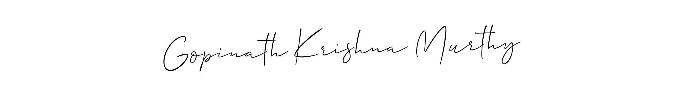 Also You can easily find your signature by using the search form. We will create Gopinath Krishna Murthy name handwritten signature images for you free of cost using Allison_Script sign style. Gopinath Krishna Murthy signature style 2 images and pictures png