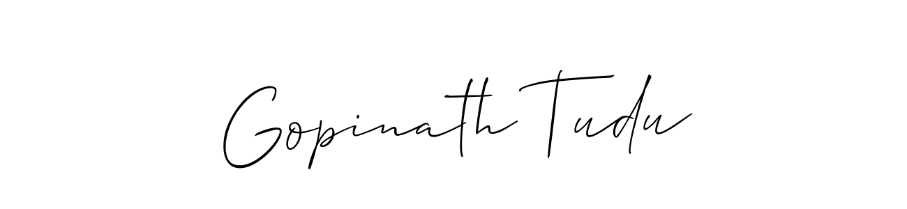 You can use this online signature creator to create a handwritten signature for the name Gopinath Tudu. This is the best online autograph maker. Gopinath Tudu signature style 2 images and pictures png