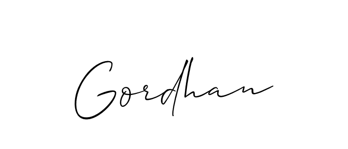 Once you've used our free online signature maker to create your best signature Allison_Script style, it's time to enjoy all of the benefits that Gordhan name signing documents. Gordhan signature style 2 images and pictures png