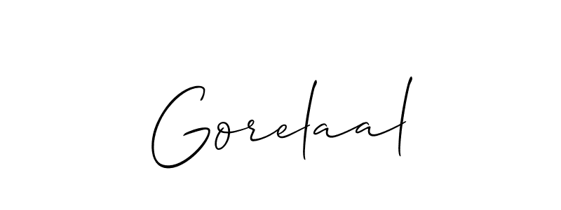 Here are the top 10 professional signature styles for the name Gorelaal. These are the best autograph styles you can use for your name. Gorelaal signature style 2 images and pictures png