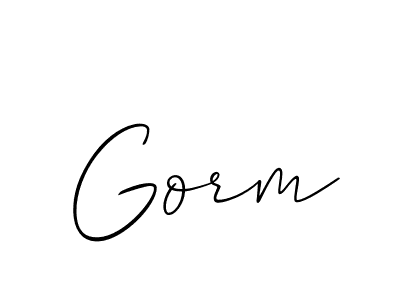 Make a short Gorm signature style. Manage your documents anywhere anytime using Allison_Script. Create and add eSignatures, submit forms, share and send files easily. Gorm signature style 2 images and pictures png