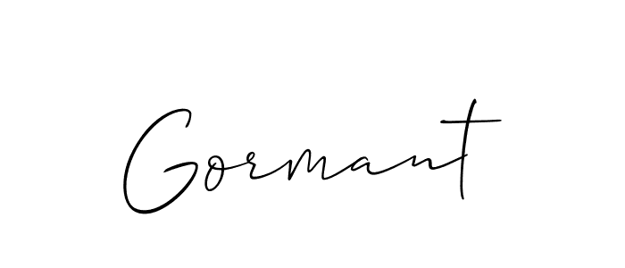 Make a short Gormant signature style. Manage your documents anywhere anytime using Allison_Script. Create and add eSignatures, submit forms, share and send files easily. Gormant signature style 2 images and pictures png