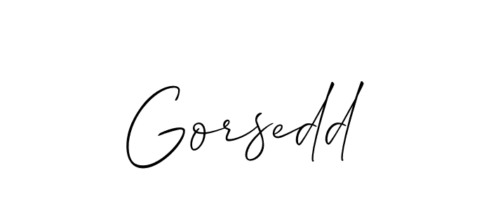 You can use this online signature creator to create a handwritten signature for the name Gorsedd. This is the best online autograph maker. Gorsedd signature style 2 images and pictures png