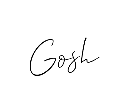 Also You can easily find your signature by using the search form. We will create Gosh name handwritten signature images for you free of cost using Allison_Script sign style. Gosh signature style 2 images and pictures png