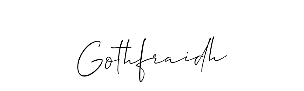 Here are the top 10 professional signature styles for the name Gothfraidh. These are the best autograph styles you can use for your name. Gothfraidh signature style 2 images and pictures png