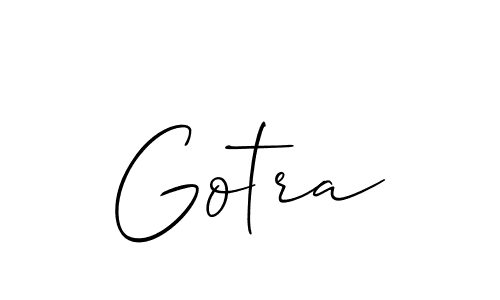 Allison_Script is a professional signature style that is perfect for those who want to add a touch of class to their signature. It is also a great choice for those who want to make their signature more unique. Get Gotra name to fancy signature for free. Gotra signature style 2 images and pictures png