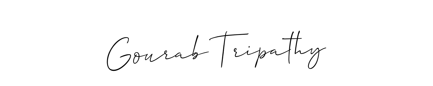 This is the best signature style for the Gourab Tripathy name. Also you like these signature font (Allison_Script). Mix name signature. Gourab Tripathy signature style 2 images and pictures png