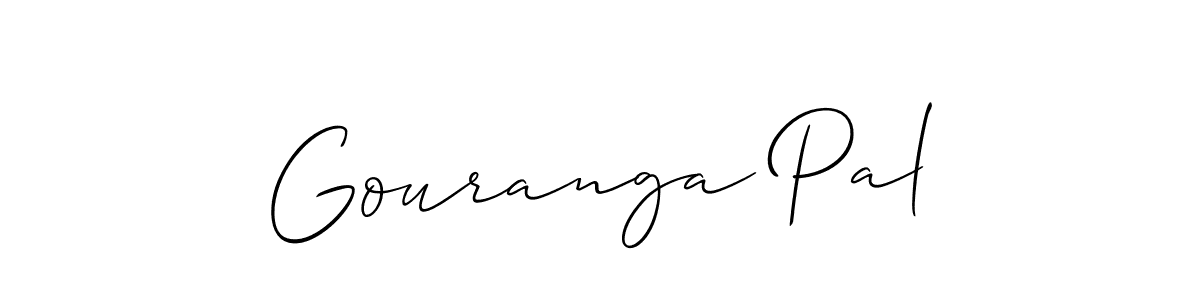 Make a short Gouranga Pal signature style. Manage your documents anywhere anytime using Allison_Script. Create and add eSignatures, submit forms, share and send files easily. Gouranga Pal signature style 2 images and pictures png