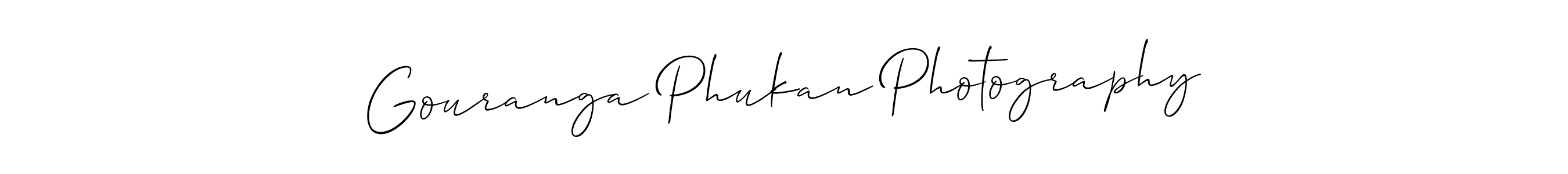 Check out images of Autograph of Gouranga Phukan Photography name. Actor Gouranga Phukan Photography Signature Style. Allison_Script is a professional sign style online. Gouranga Phukan Photography signature style 2 images and pictures png