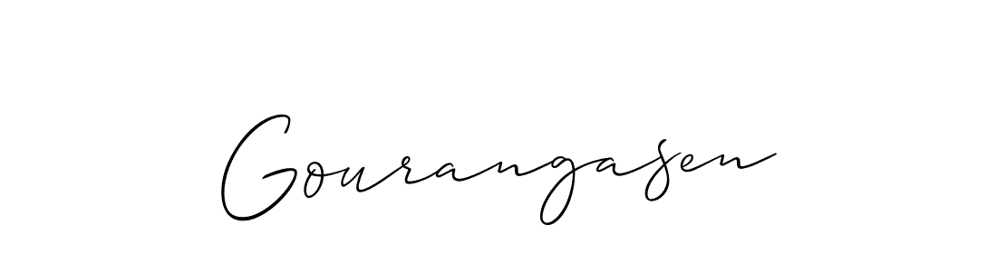 Once you've used our free online signature maker to create your best signature Allison_Script style, it's time to enjoy all of the benefits that Gourangasen name signing documents. Gourangasen signature style 2 images and pictures png