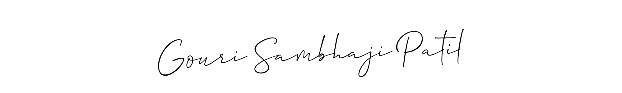 Here are the top 10 professional signature styles for the name Gouri Sambhaji Patil. These are the best autograph styles you can use for your name. Gouri Sambhaji Patil signature style 2 images and pictures png