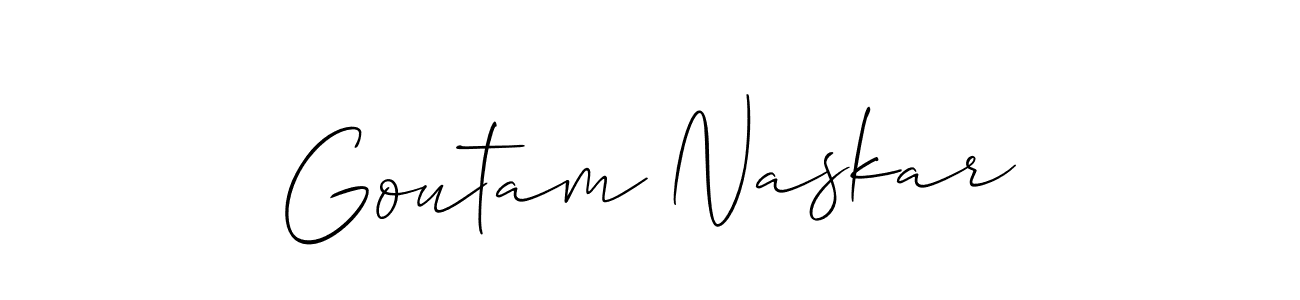 Make a beautiful signature design for name Goutam Naskar. Use this online signature maker to create a handwritten signature for free. Goutam Naskar signature style 2 images and pictures png