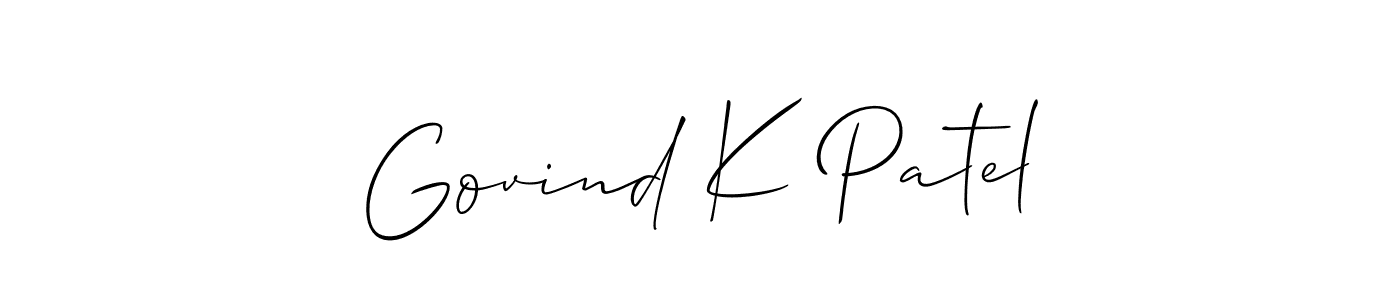 You can use this online signature creator to create a handwritten signature for the name Govind K Patel. This is the best online autograph maker. Govind K Patel signature style 2 images and pictures png