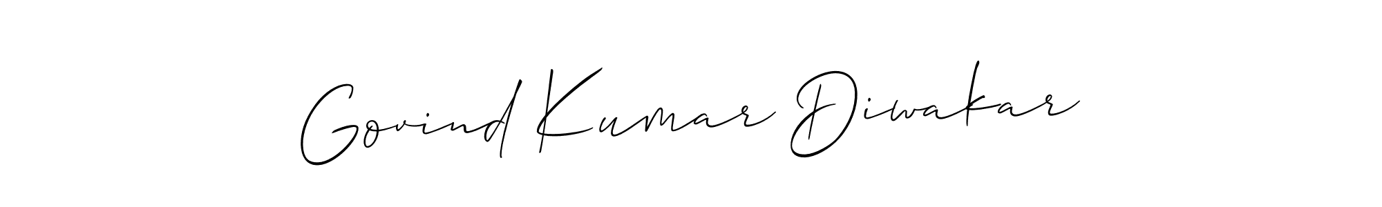 Similarly Allison_Script is the best handwritten signature design. Signature creator online .You can use it as an online autograph creator for name Govind Kumar Diwakar. Govind Kumar Diwakar signature style 2 images and pictures png