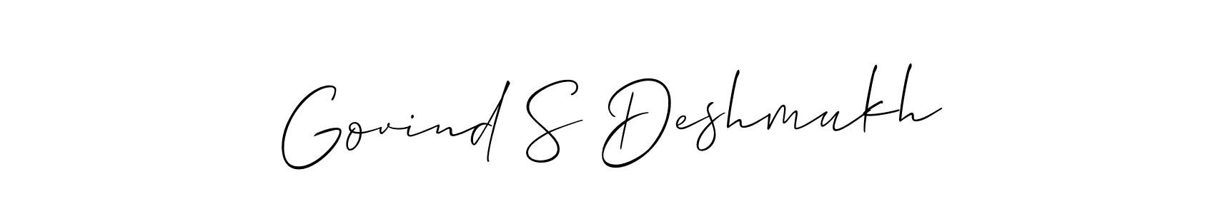 Make a beautiful signature design for name Govind S Deshmukh. Use this online signature maker to create a handwritten signature for free. Govind S Deshmukh signature style 2 images and pictures png
