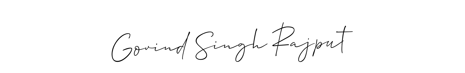 Similarly Allison_Script is the best handwritten signature design. Signature creator online .You can use it as an online autograph creator for name Govind Singh Rajput. Govind Singh Rajput signature style 2 images and pictures png