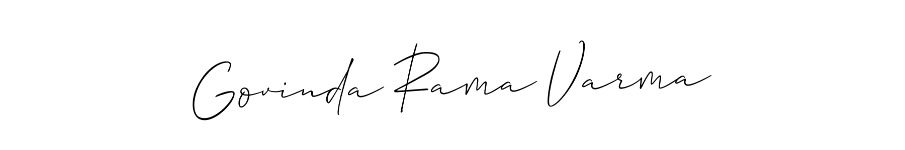 You can use this online signature creator to create a handwritten signature for the name Govinda Rama Varma. This is the best online autograph maker. Govinda Rama Varma signature style 2 images and pictures png