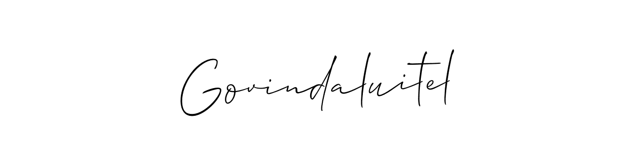 Here are the top 10 professional signature styles for the name Govindaluitel. These are the best autograph styles you can use for your name. Govindaluitel signature style 2 images and pictures png