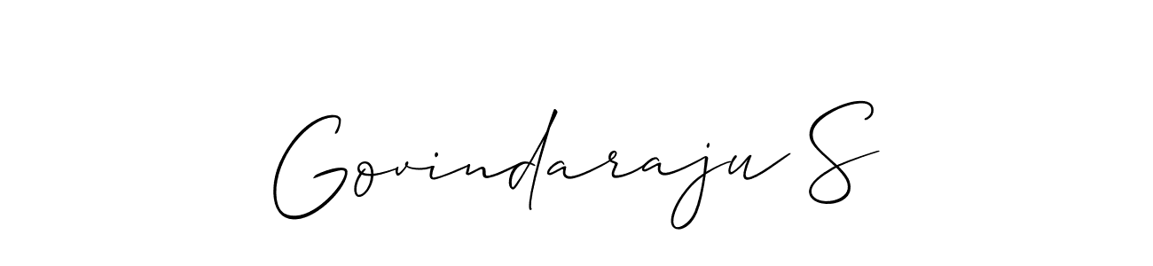 Make a beautiful signature design for name Govindaraju S. Use this online signature maker to create a handwritten signature for free. Govindaraju S signature style 2 images and pictures png