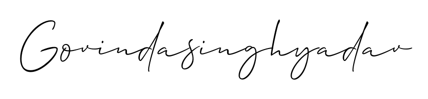 Master the art of signing with Govindasinghyadav written in fluent Allison_Script script. A great template to practice and refine your handwriting. Govindasinghyadav signature style 2 images and pictures png