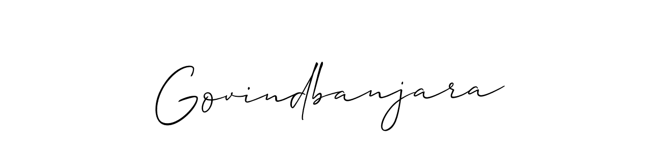 Once you've used our free online signature maker to create your best signature Allison_Script style, it's time to enjoy all of the benefits that Govindbanjara name signing documents. Govindbanjara signature style 2 images and pictures png