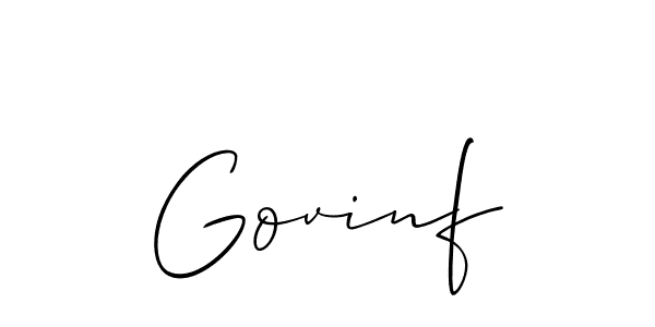 This is the best signature style for the Govinf name. Also you like these signature font (Allison_Script). Mix name signature. Govinf signature style 2 images and pictures png