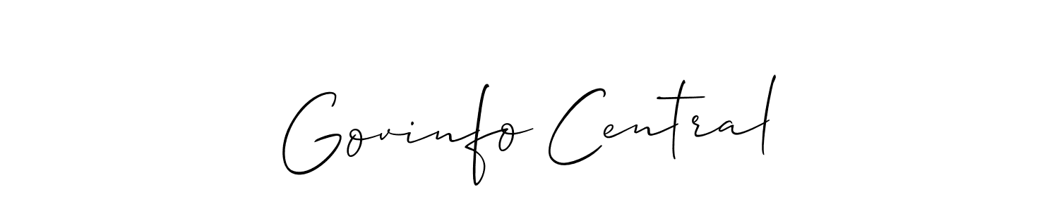 Govinfo Central stylish signature style. Best Handwritten Sign (Allison_Script) for my name. Handwritten Signature Collection Ideas for my name Govinfo Central. Govinfo Central signature style 2 images and pictures png