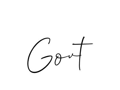 It looks lik you need a new signature style for name Govt. Design unique handwritten (Allison_Script) signature with our free signature maker in just a few clicks. Govt signature style 2 images and pictures png