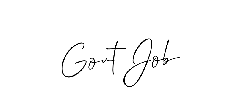 Make a short Govt Job signature style. Manage your documents anywhere anytime using Allison_Script. Create and add eSignatures, submit forms, share and send files easily. Govt Job signature style 2 images and pictures png